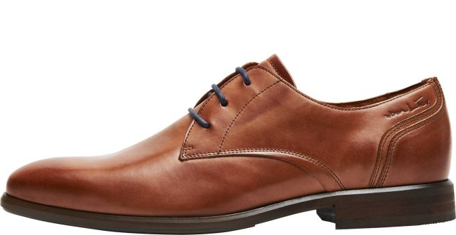 Cognac lace-up shoe Berlin