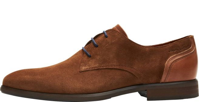 Cognac lace-up shoe Berlin