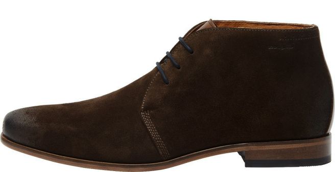 Brown half-high lace-up shoe Rhodes