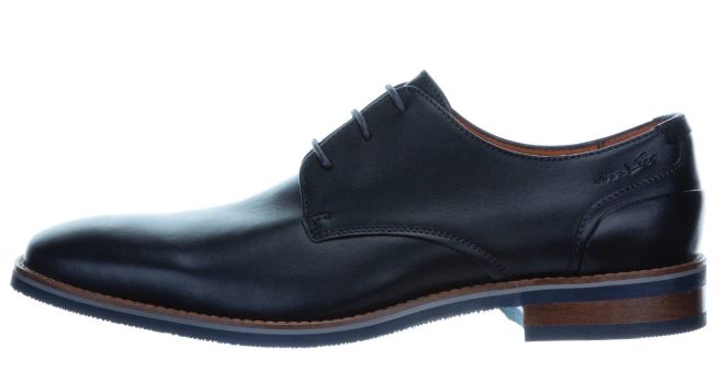 Black lace-up shoe Amalfi