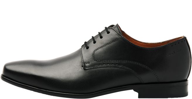 Black lace-up shoe Rhodes