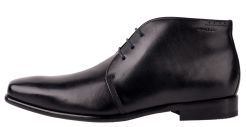 Black half-high lace-up shoe Rhodes