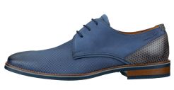 Blue Amalfi lace-up shoe