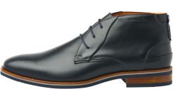 Blue half-high lace-up shoe Amalfi